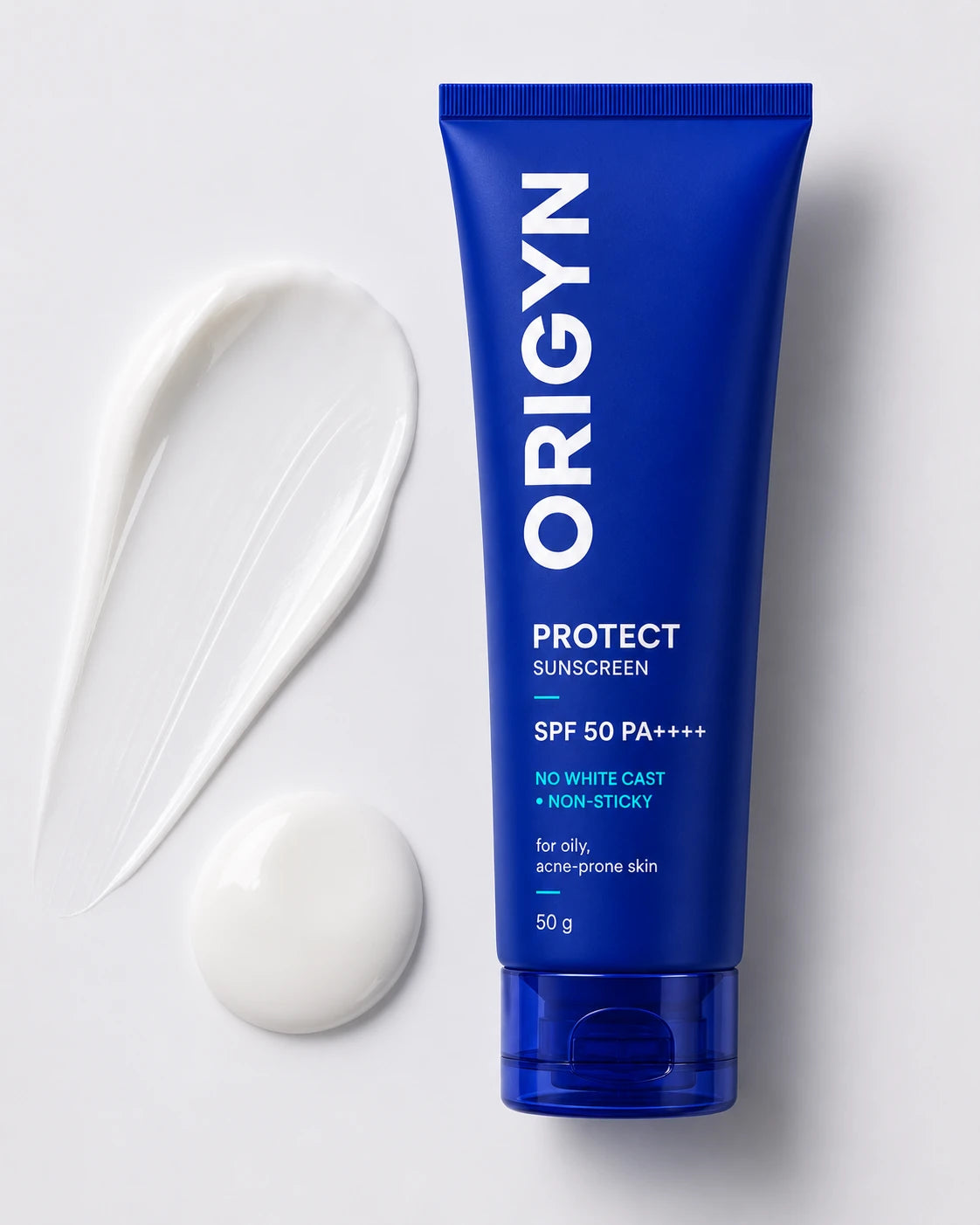 ORIGYN PROTECT sunscreen and texture